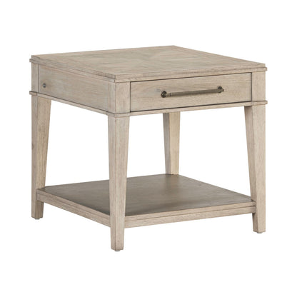 New Haven - End Table - Sanctuary White