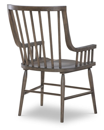 XXX's And OOO's - Windsor Arm Chair (Set of 2)
