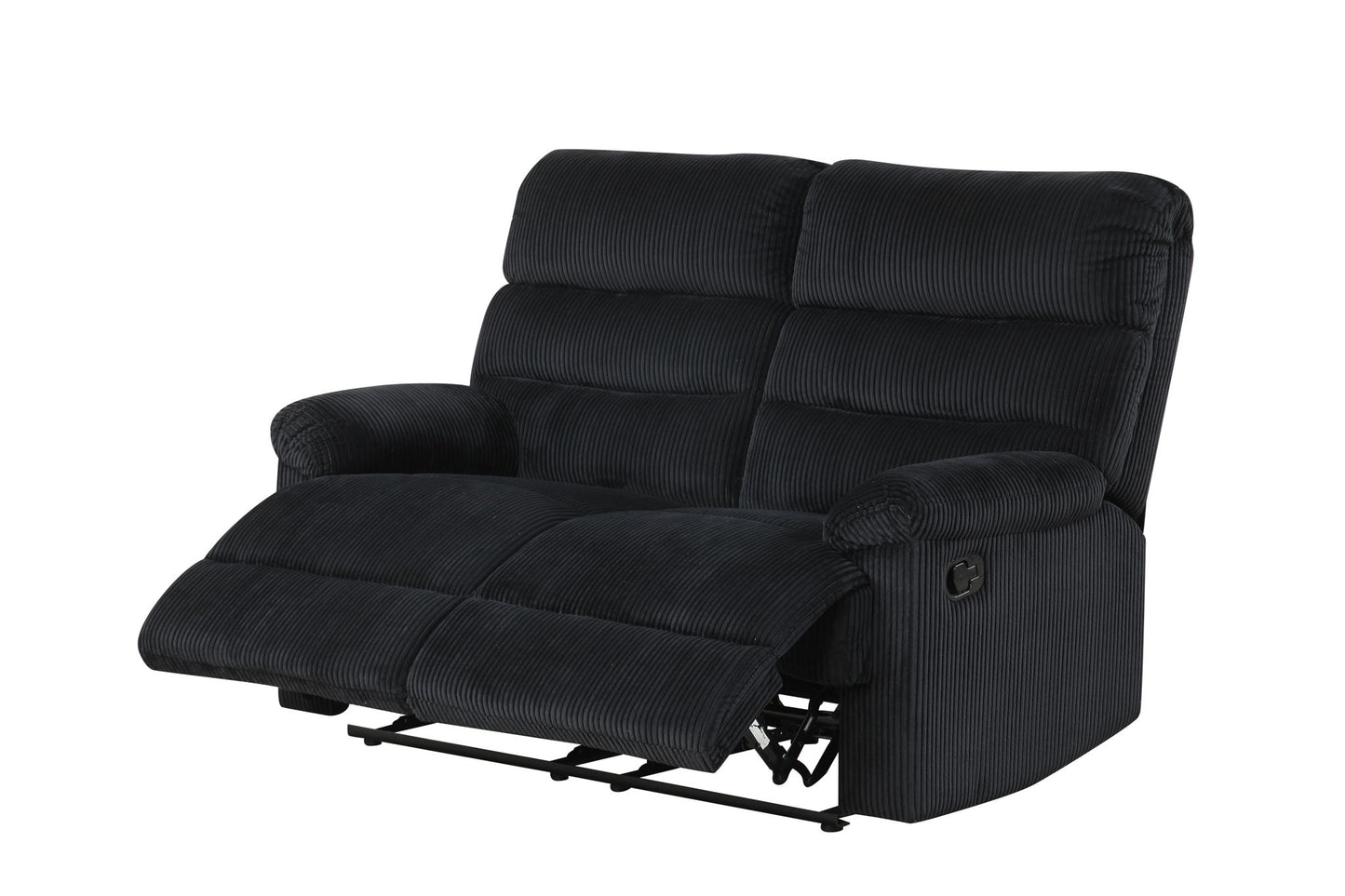 Lucie - Loveseat - Black