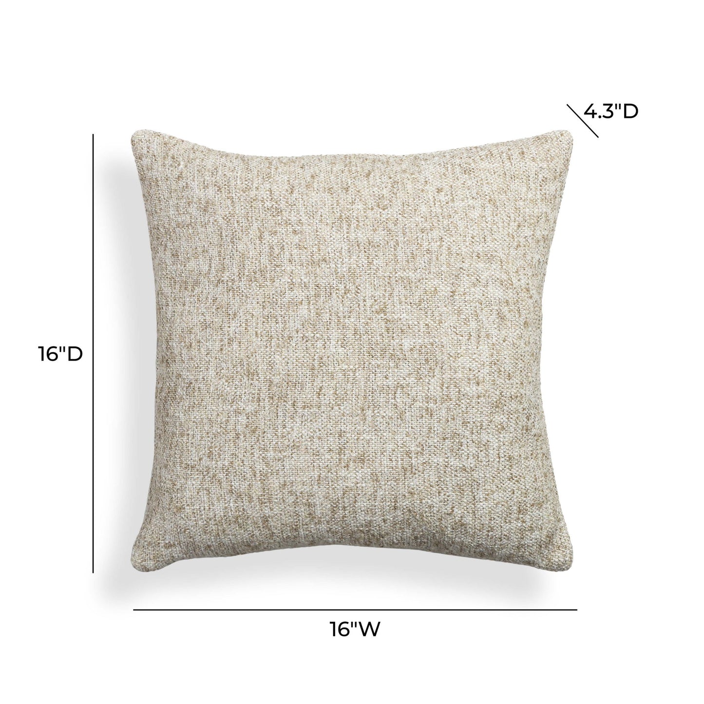 Poh - Boucle Square Accent Pillow