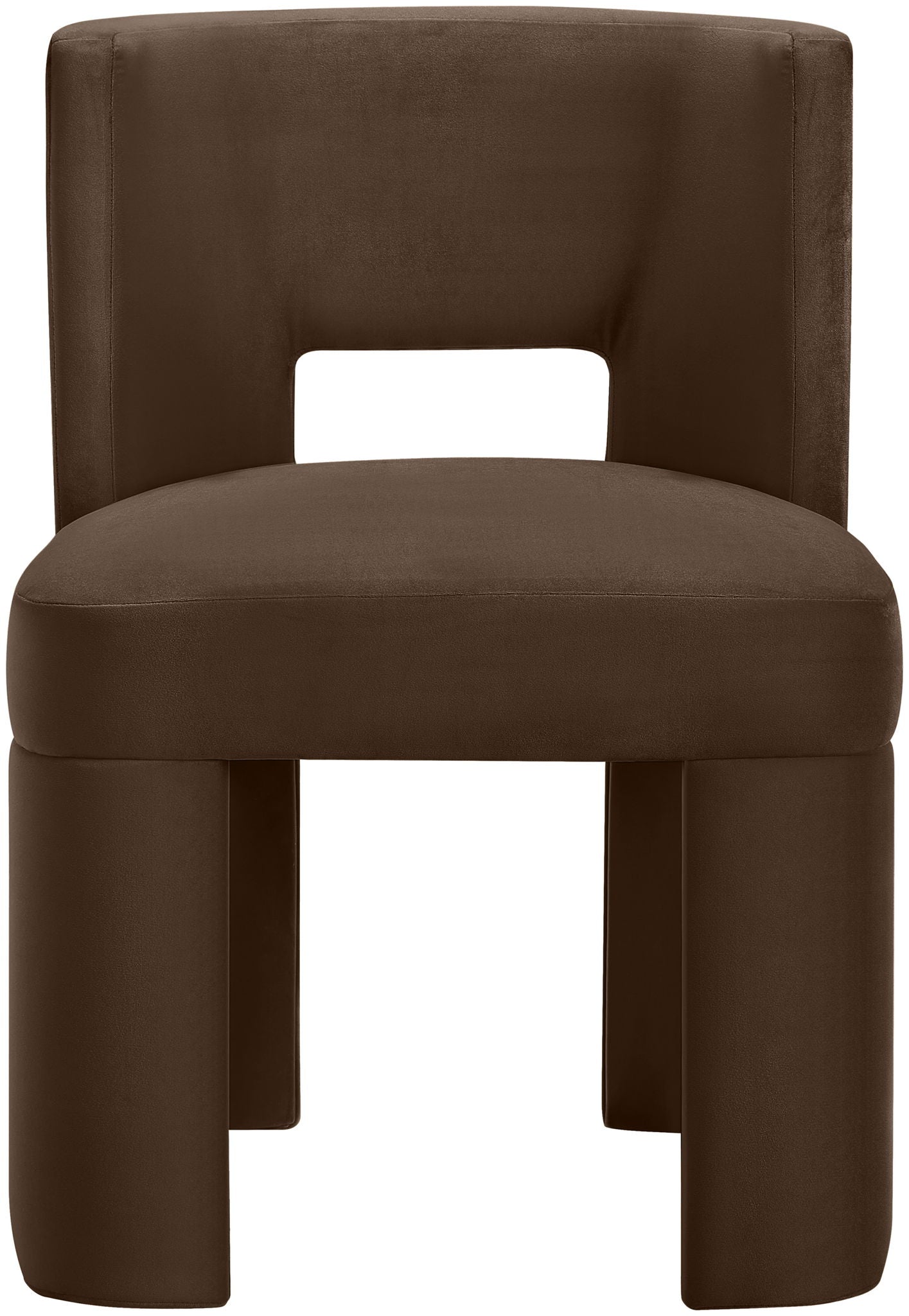 Zuno - Velvet Performance Fabric Upholstered Dining Chair (Set of 2)