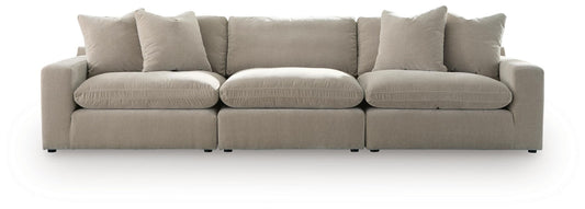 Maxton Heights - 3-Piece Sectional Sofa - Pebble