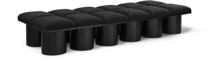 Pavilion - 12 Piece Modular Bench With Black Base