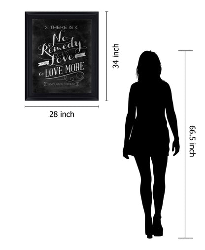 Chalk Wisdom - 28" x 34" Framed Wall Art