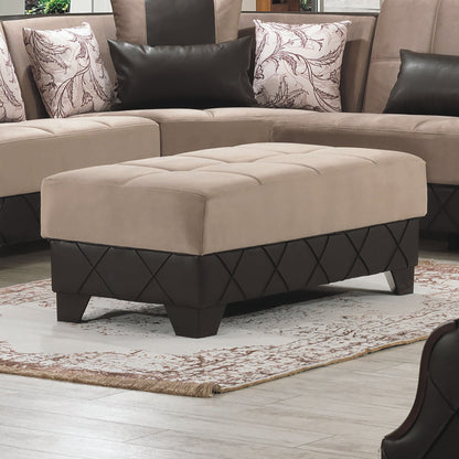 Ottomanson Molina - Upholstered Convertible Ottoman With Storage