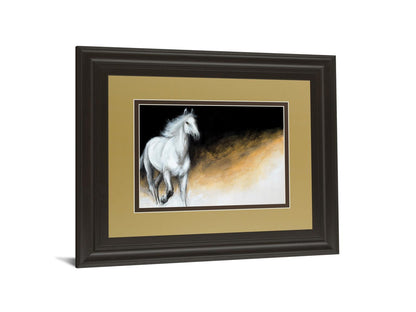 Light And Dark By Milenko Katic - Framed Print Wall Art - White