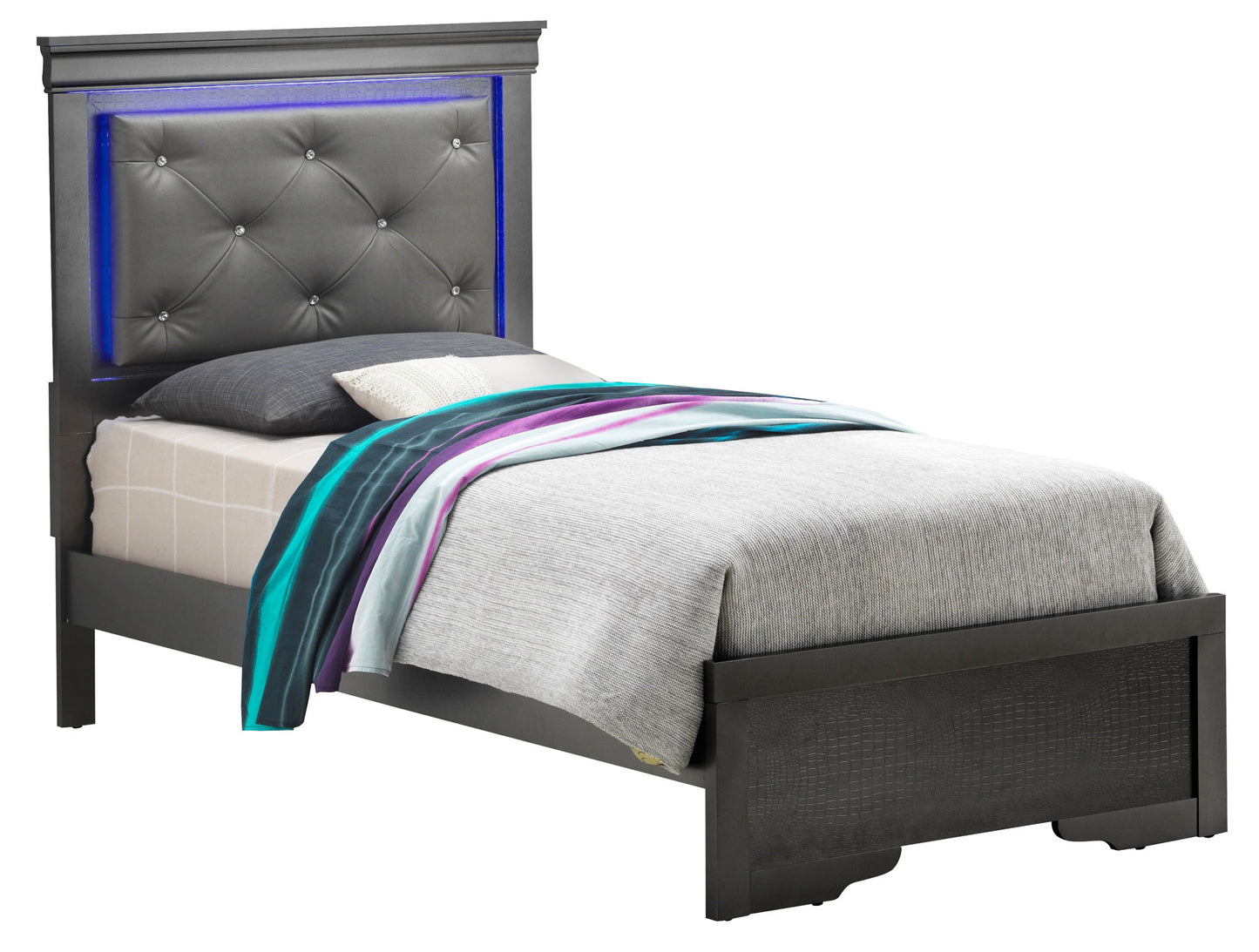 Glory Furniture - Lorana - Bed With LED