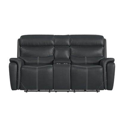 Aruba - Power Motion Loveseat With Power Headrest And Console