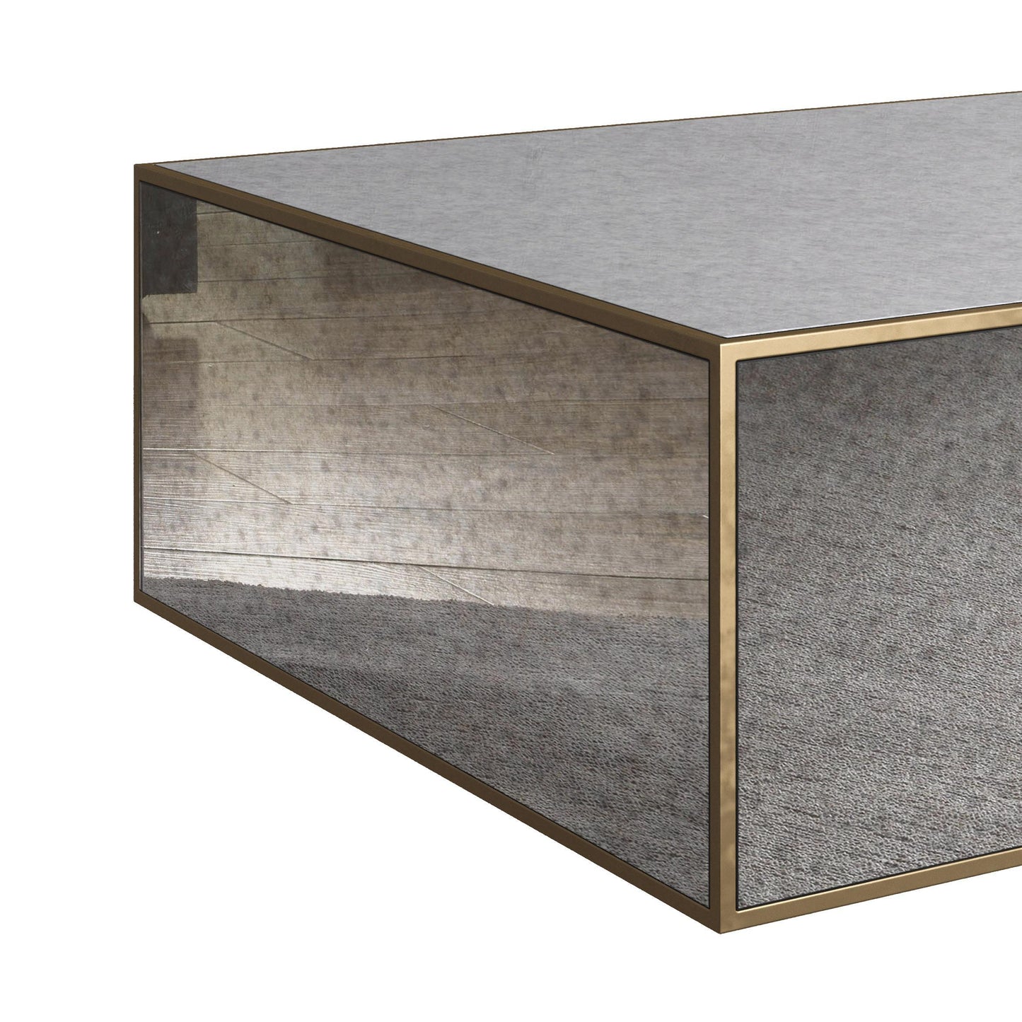 Lana - Mirrored Coffee Table