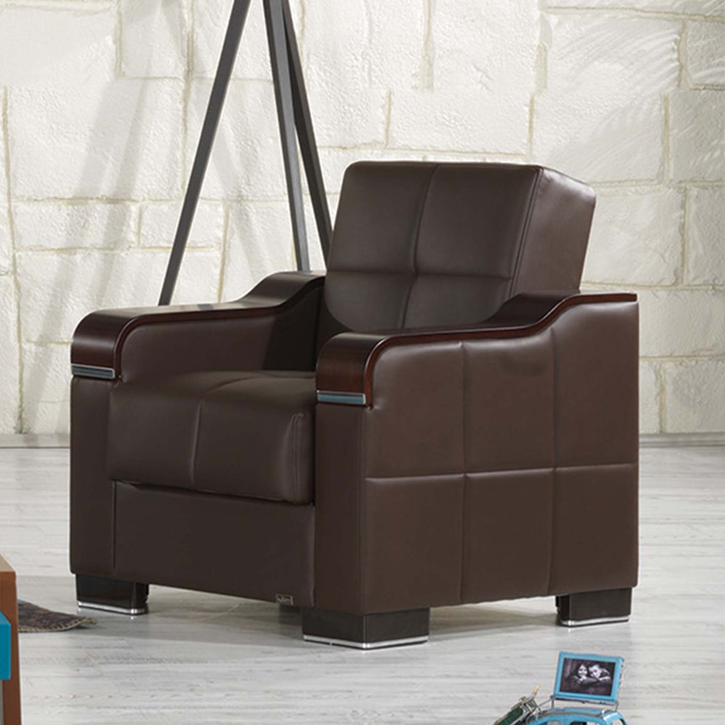 Ottomanson North - Convertible Armchair With Storage