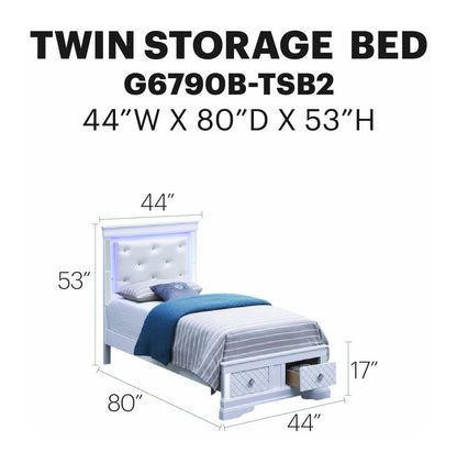 Glory Furniture - Verona - Storage Bed