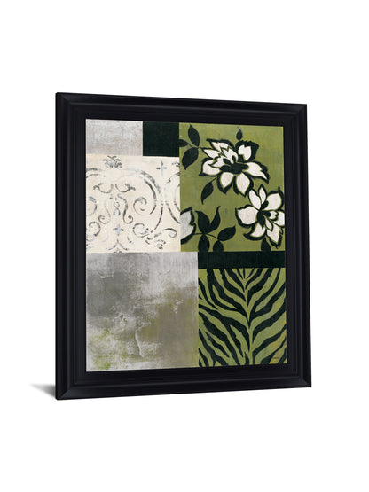 Verdant Mélange - 28" x 34" Framed Wall Art