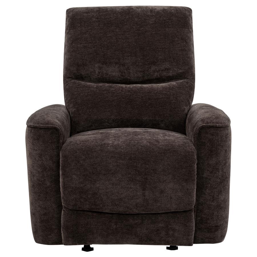 Navarro - Chenille Upholstered Glider Recliner