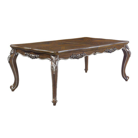 Latisha - Dining Table - Antique Oak Finish