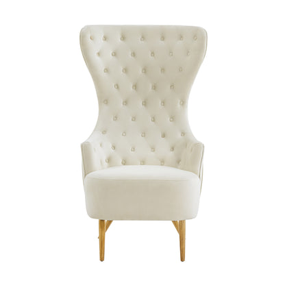 Jezebel - Velvet Wingback Chair