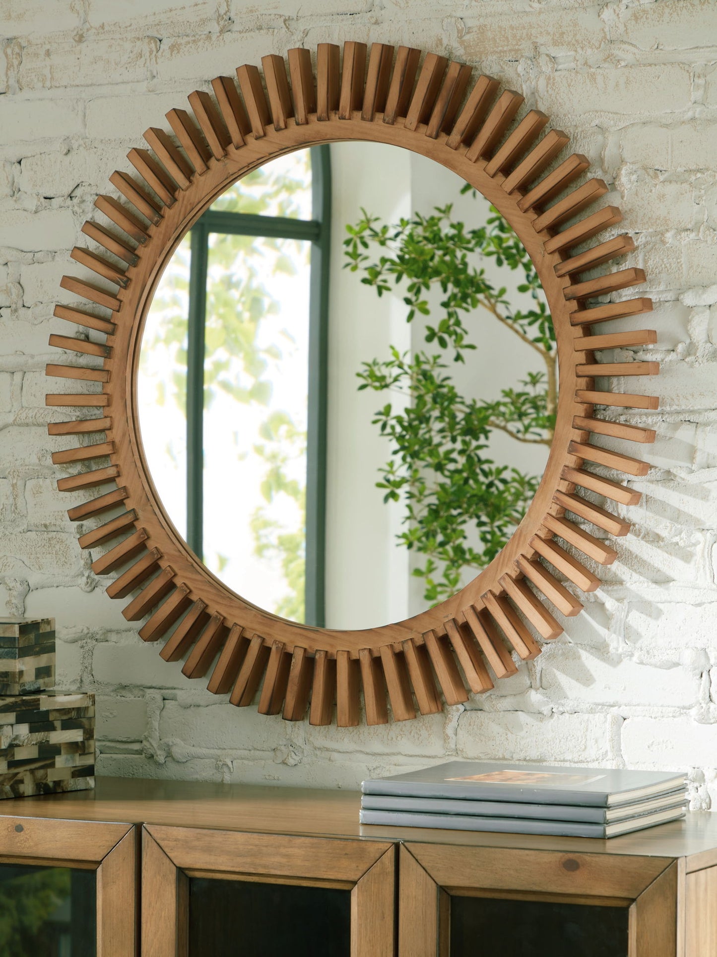 Tedwell - Accent Mirror - Brown
