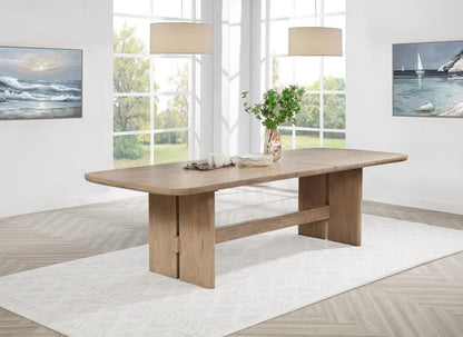 Kailani - Rectangular Wood Dining Table - Beige Oak