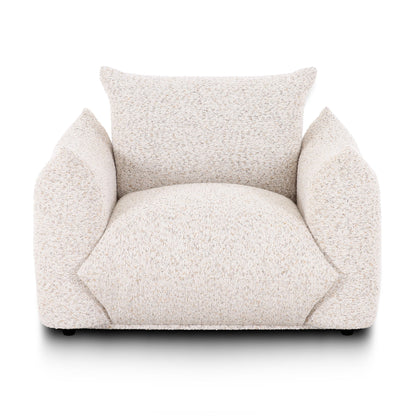 Saint Tropez - Nubby Fabric Armchair - Sand