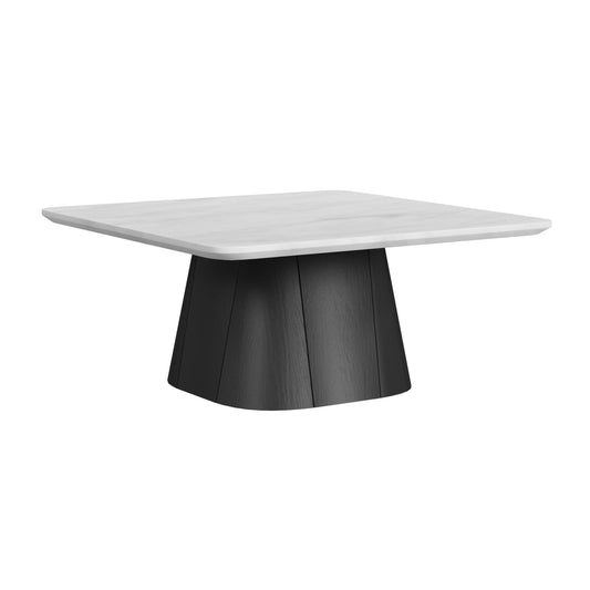 Edison - Coffee Table - White And Black