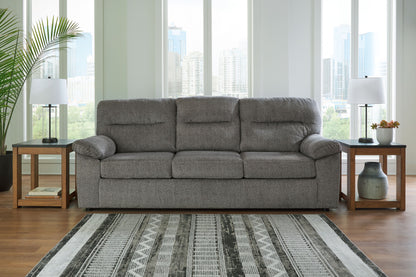 Bindura - Mineral - Sofa With Drop Down Table