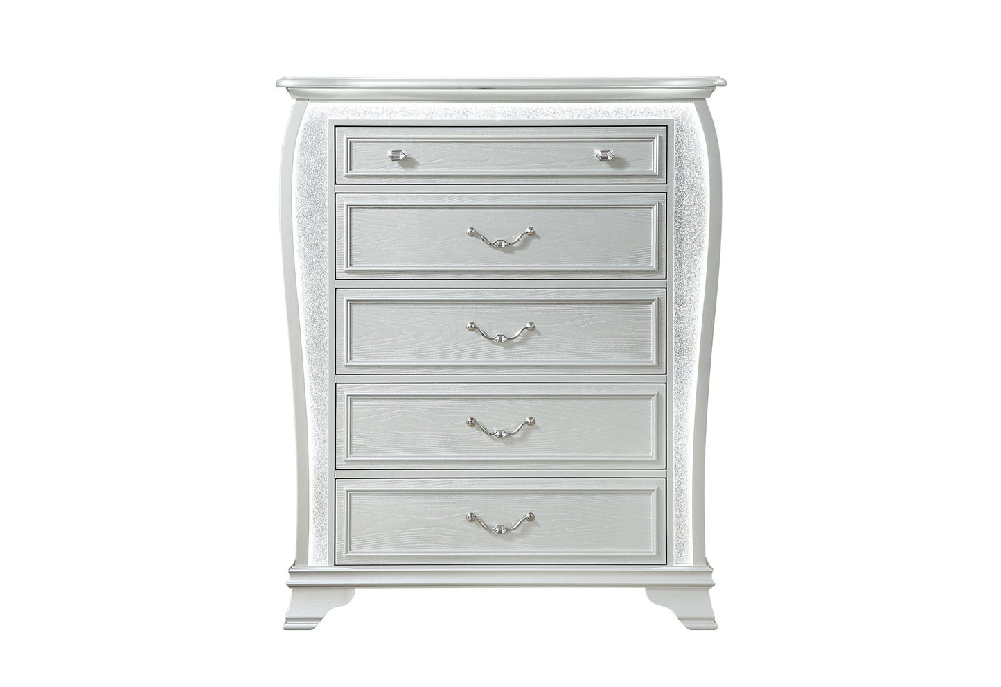 Aria - Chest With LED - Silver