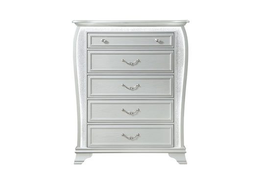 Aria - Chest With LED - Silver