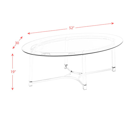 Lucinda - Coffee Table Ista 3 Packaging - Pearl Silver