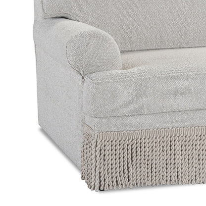 Yvette - 3-Piece Performance Boucle L-Sectional - Warm Gray