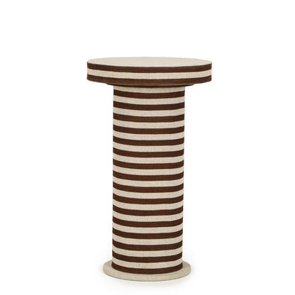 Lyra - Striped Cotton Jute Contract-Grade Table