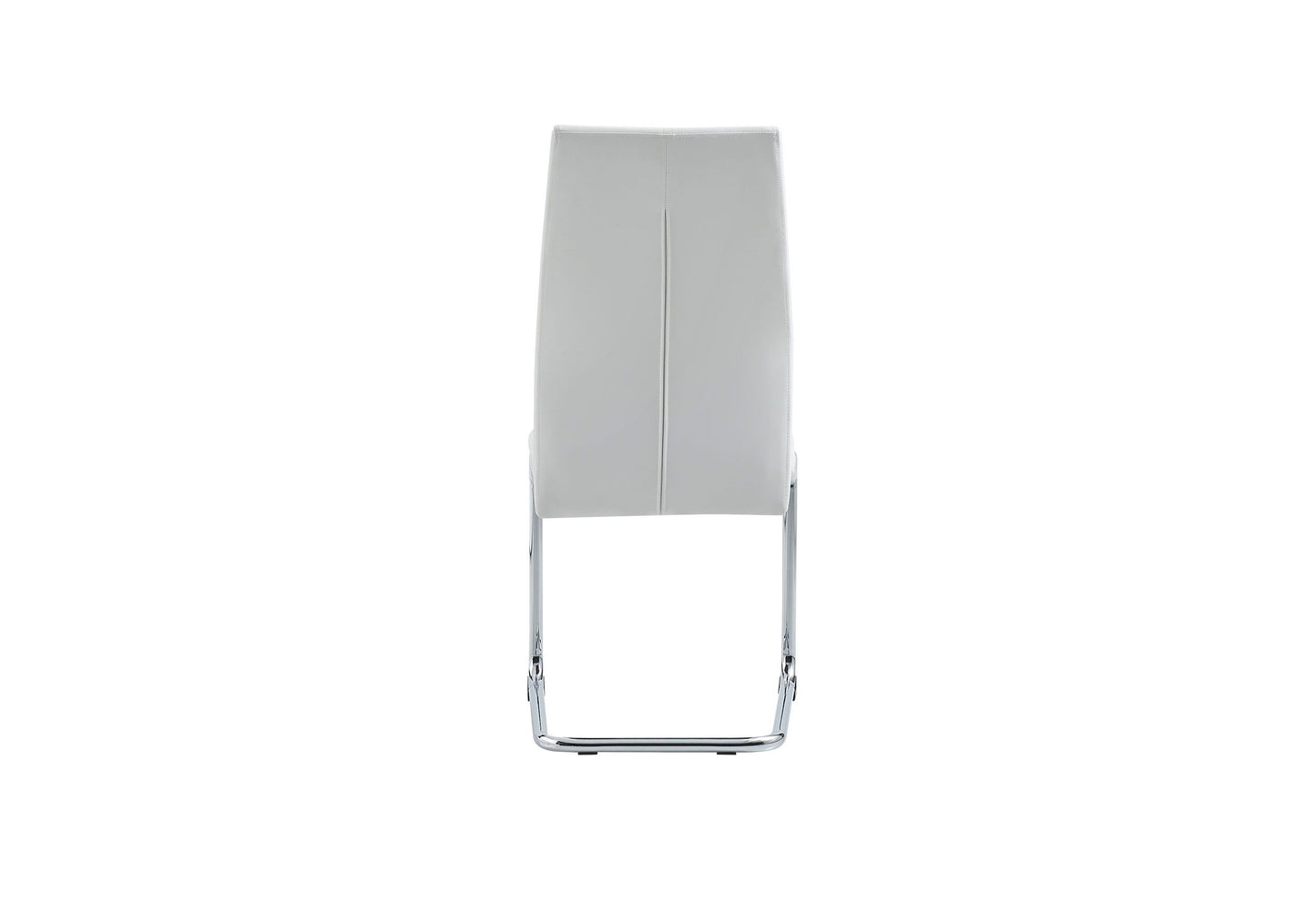 D41 - Dining Chair Leatherette - White