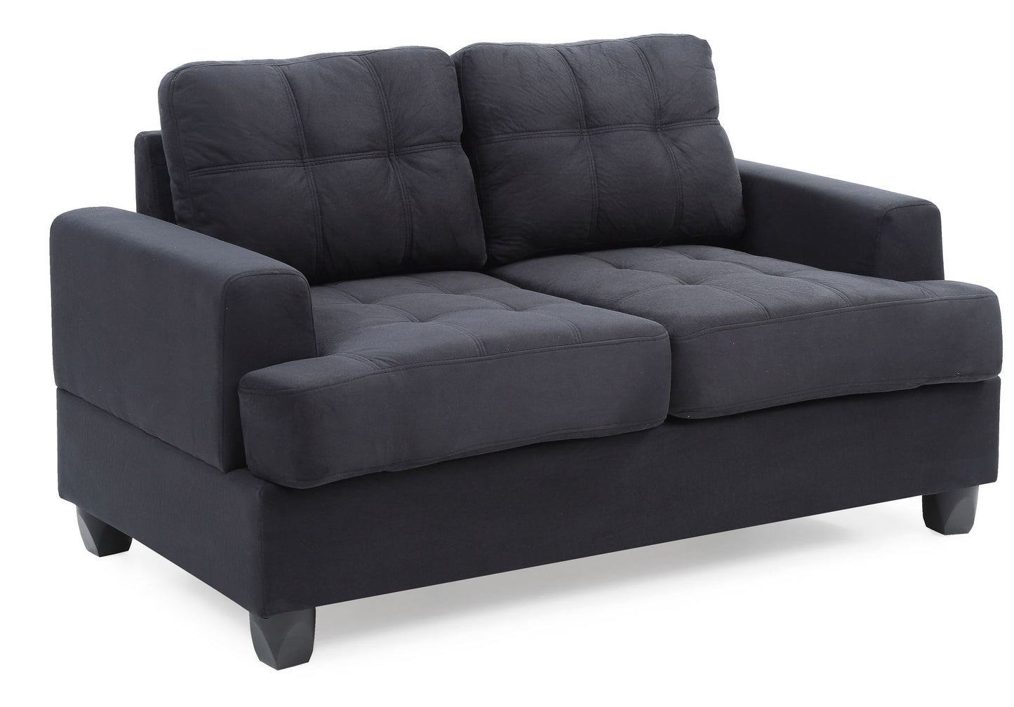 Sandridge - 36" Loveseat - Black
