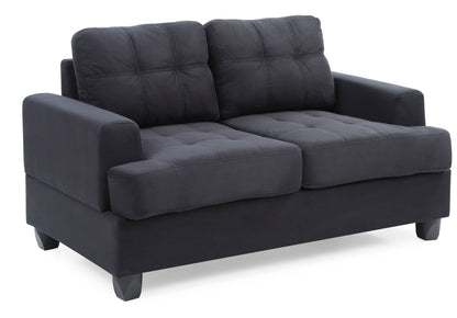 Sandridge - 36" Loveseat - Black