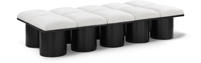 Pavilion - 10 Piece Modular Bench With Black Base