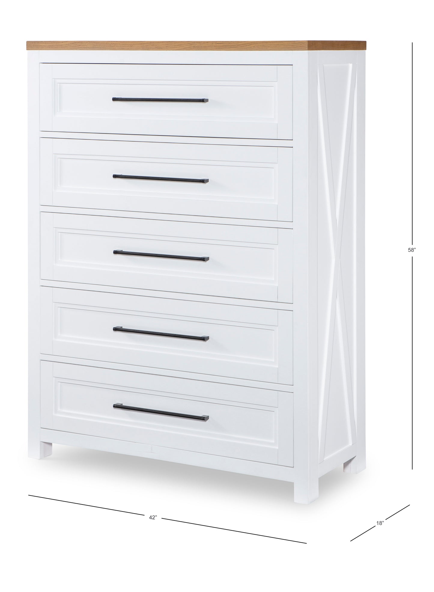 Franklin - Drawer Chest - White