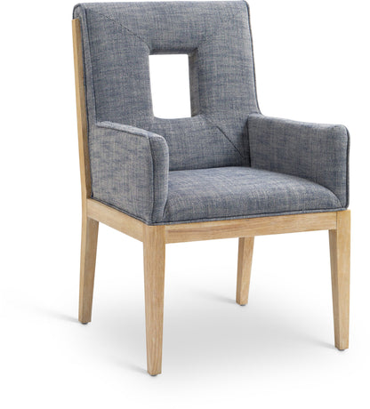 Gwendolyn - Dining Arm Chair With Natural Frame