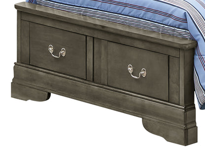 Glory Furniture - Louis Phillipe - Storage Bed