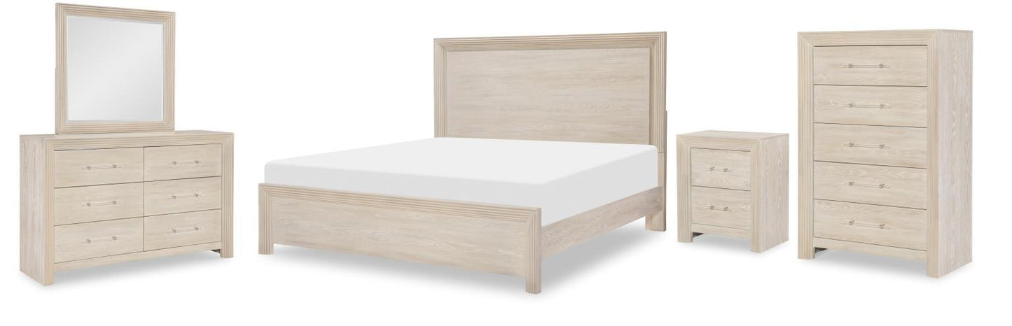 Horizons - 2 Drawers Nightstand - Soft Taupe