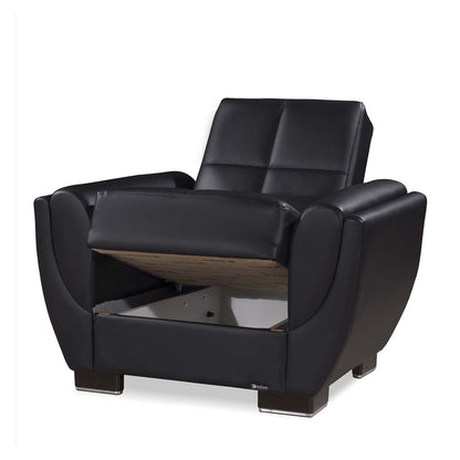 Ottomanson Armada Air - Upholstered Convertible Armchair With Storage