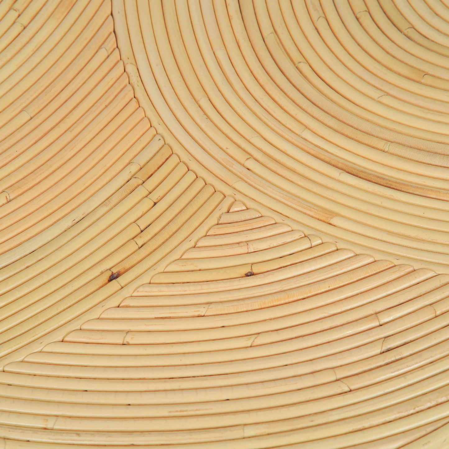 Matea - Rattan Arch Side Table - Natural