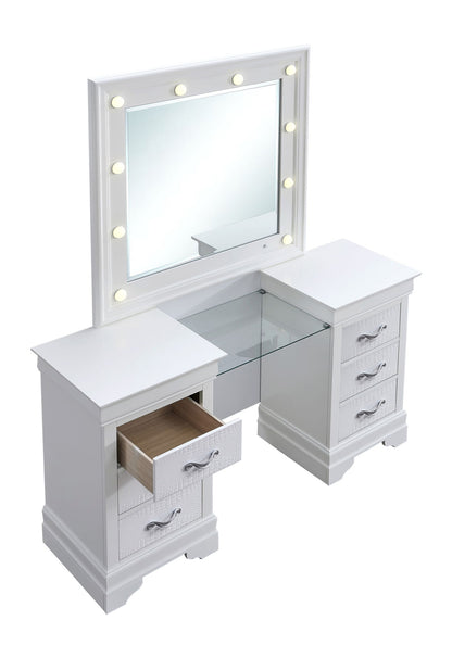 Lorana - Vanity - Sparkling White