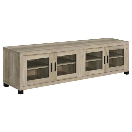 Sachin - 4-Door Engineered Wood TV Stand