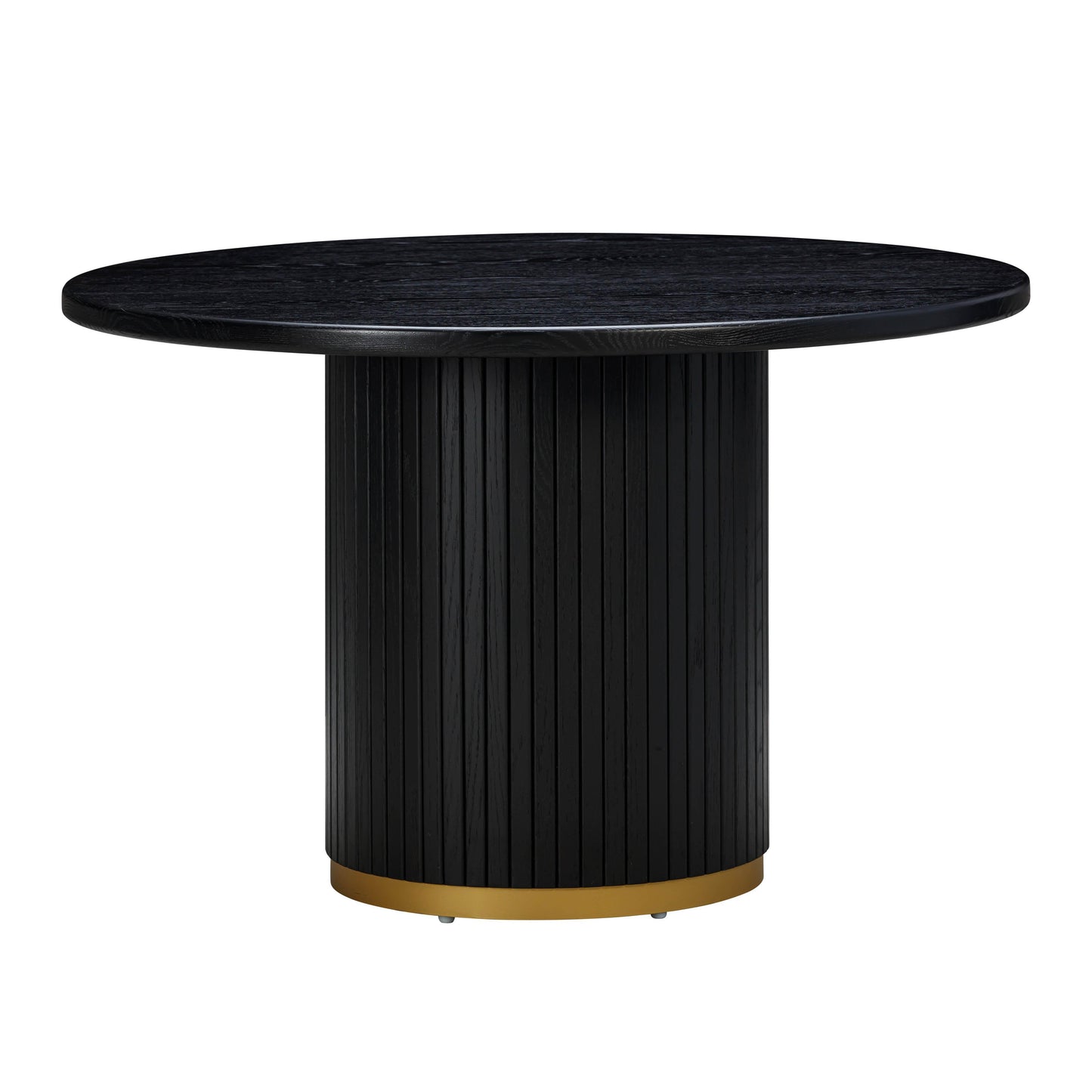 Chelsea - Round Dining Table - Black Oak