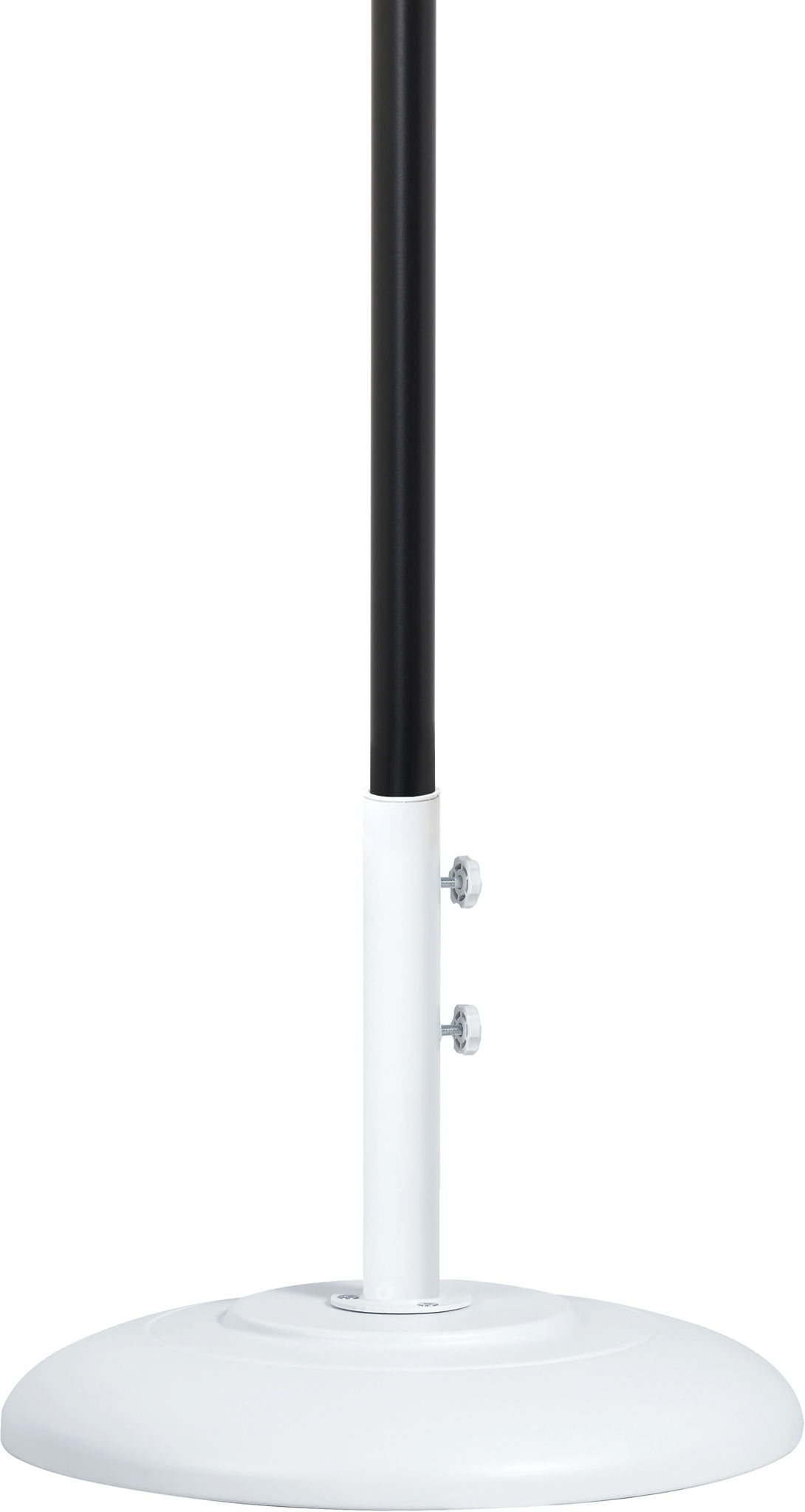 Amalfi - Patio Umbrella - White Base / Black Pole