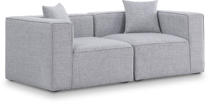 Cube - Linen Modular 2 Seat Sofa