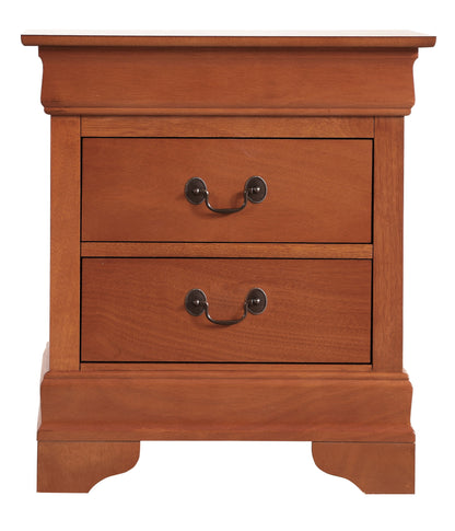 Glory Furniture - Louis Phillipe - 2 Drawer Nightstand