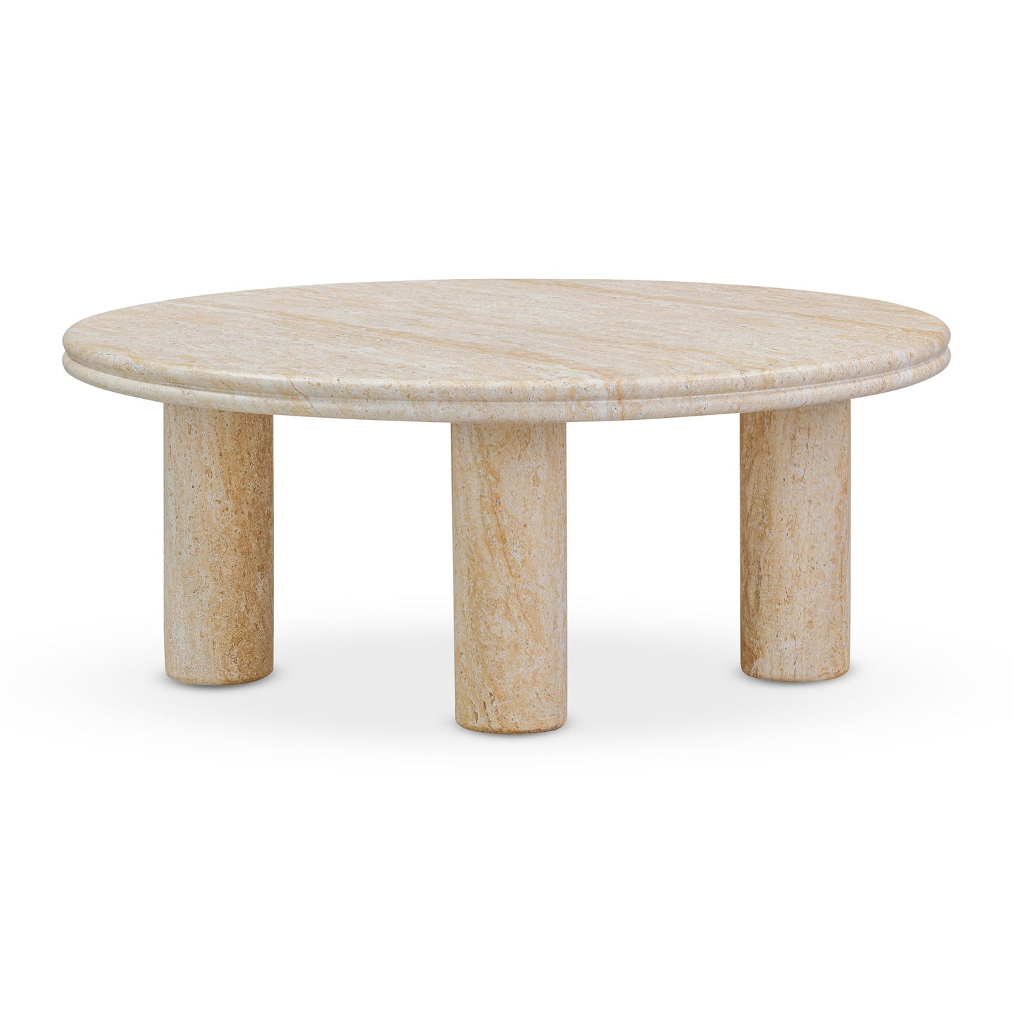 Amora - Indoor / Outdoor Nesting Accent Tables (Set of 2) - Travertine