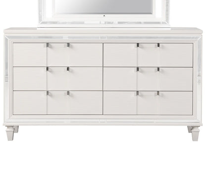 Genoa - Dresser - Sparkling White