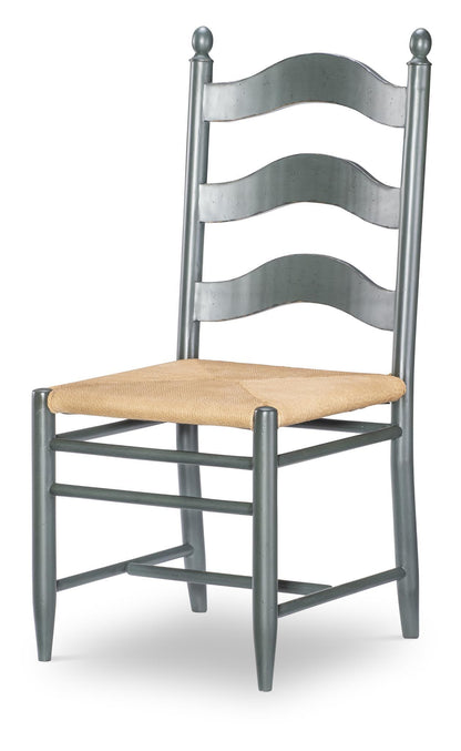 Vintage Market - Rush Seat Ladder Back Side Chair (Set of 2)