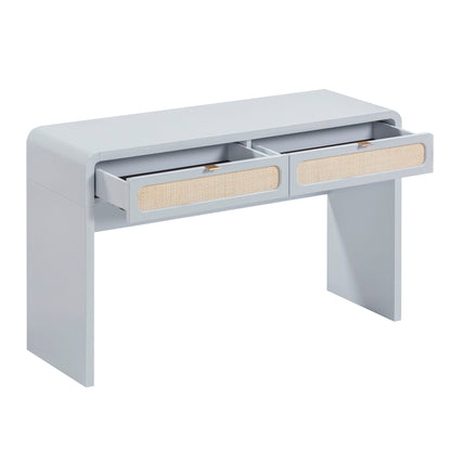 Patty - Rattan Console Desk