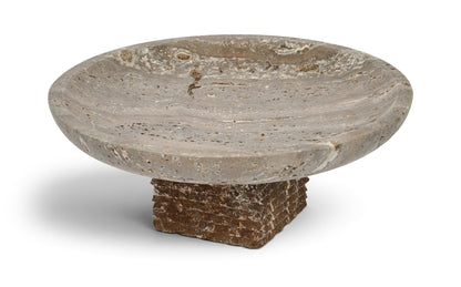 Colannade - Genuine Travertine Bowl